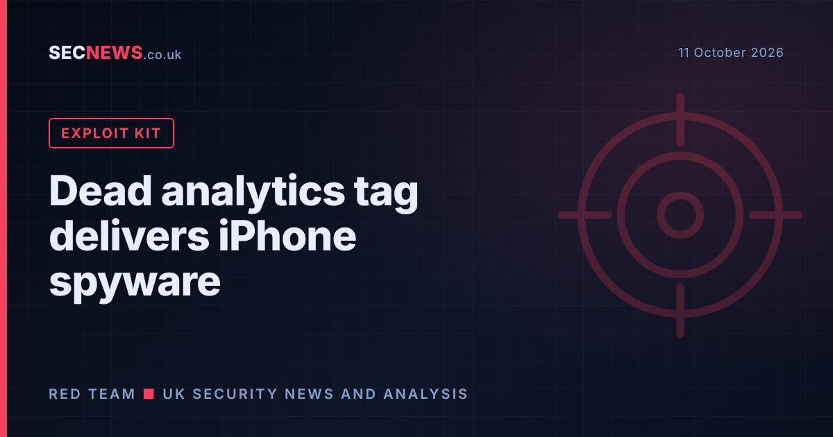 Illustration of a target over a smartphone representing the DarkSword iPhone exploit kit